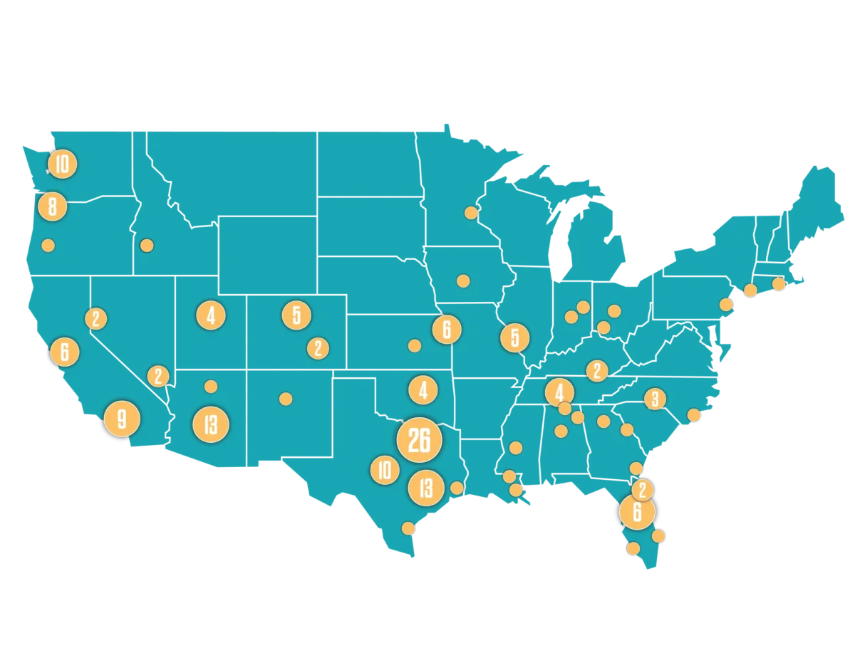 SmartCon Partner Summit User Map